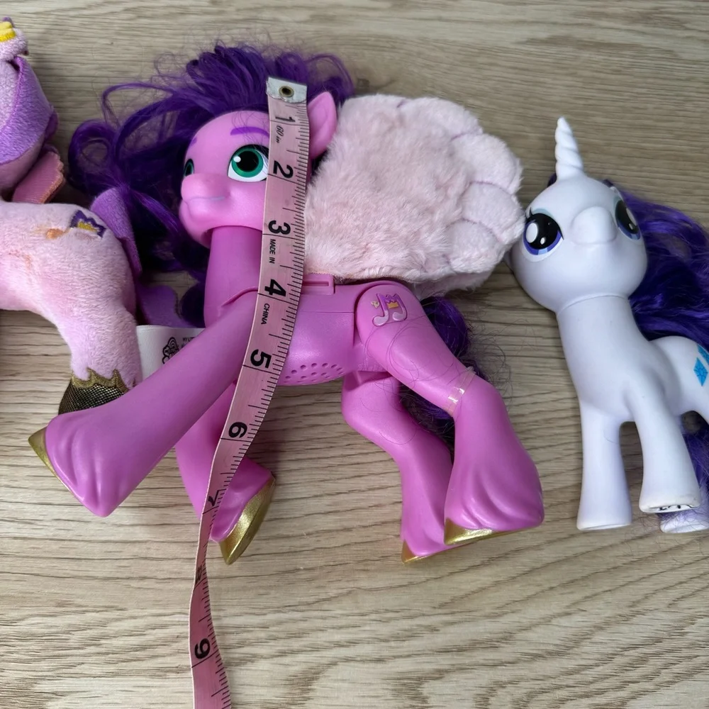 My Little‎ Pony MLP Lot of 3 Toys Princess Petals Singing Star - Rarity - Pipp